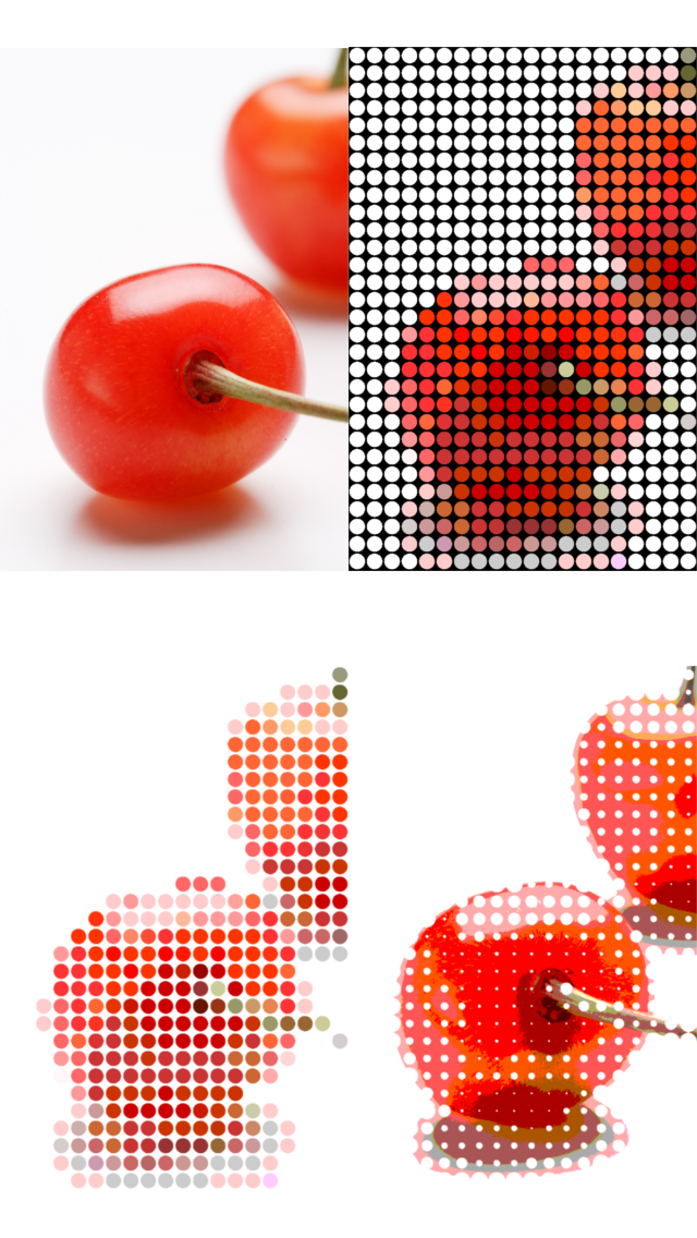 Dot Art ドット絵 モザイク画 ポップアート風画像加工編集フォトフィルターアプリ 手軽にモザイク ドット絵風のイラストが作れるアプリ Applibrary