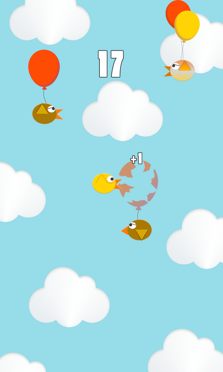 Poppopballoon キュートな鳥を操作して パパパンッ と風船を割りまくれ ジワジワくる面白さのバルーンポッピングゲーム Applibrary